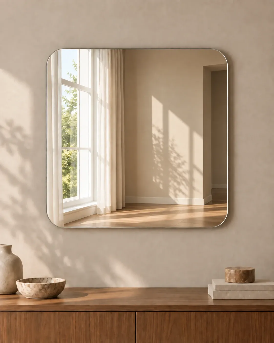 Прямоугольное зеркало 60×60, 60×60 см